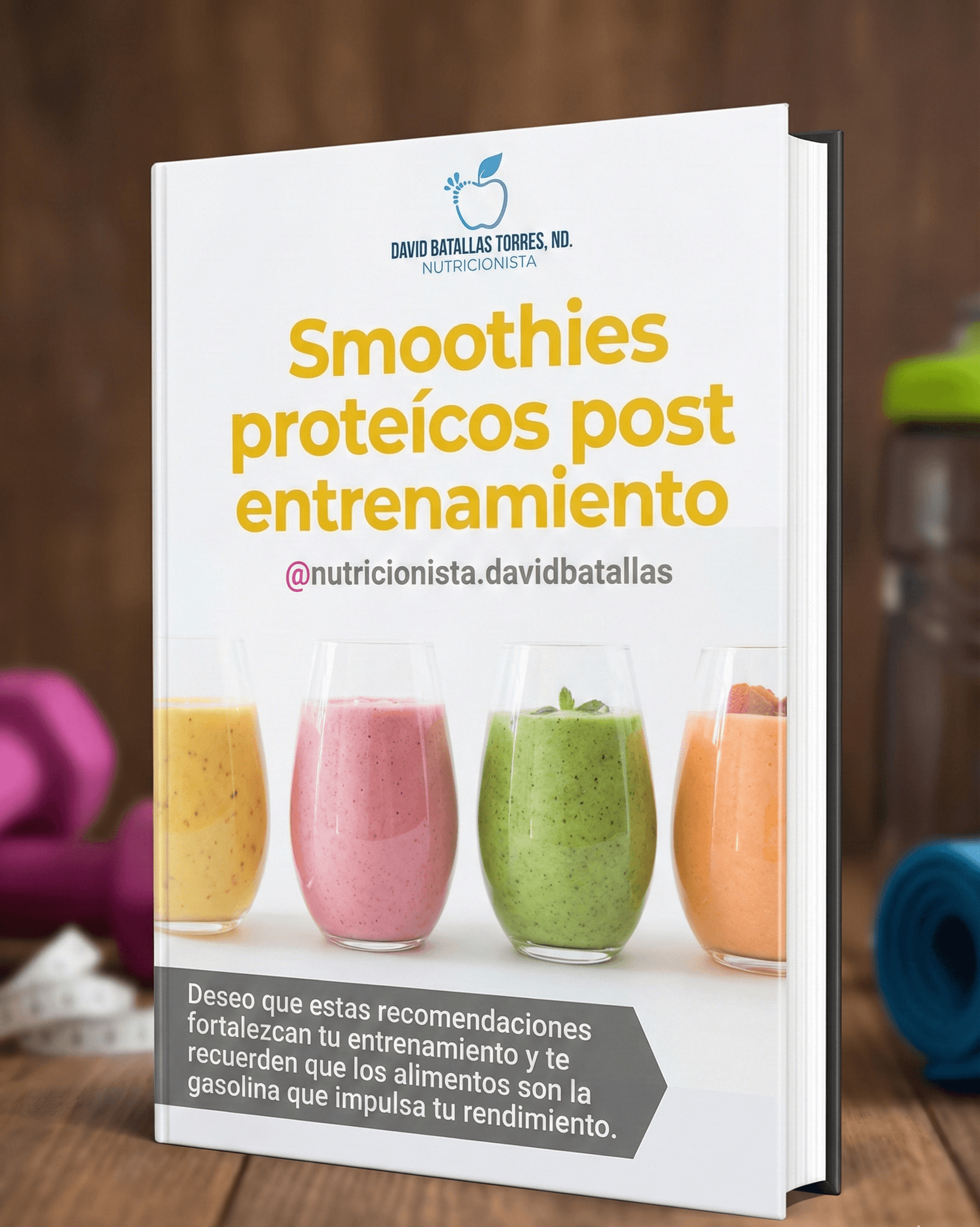 Smoothies proteícos post entrenamiento